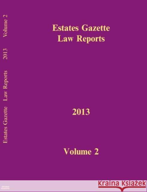 Estates Gazette Law Reports Marshall, Hazel 9780415703987