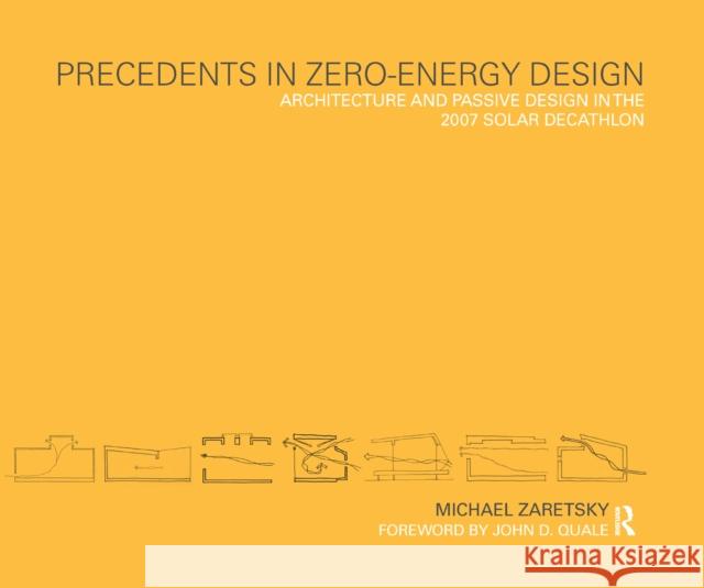 Precedents in Zero-Energy Design: Architecture and Passive Design in the 2007 Solar Decathlon Zaretsky Michael 9780415778749 Routledge