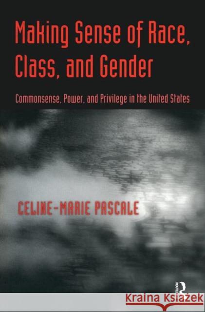 Making Sense of Race, Class, and Gender: Commonsense, Power, and Privilege in the United States Pascale, Celine-Marie 9780415955379