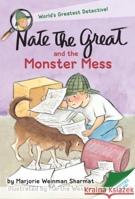 Nate the Great and the Monster Mess Sharmat, Marjorie Weinman 9780440416623