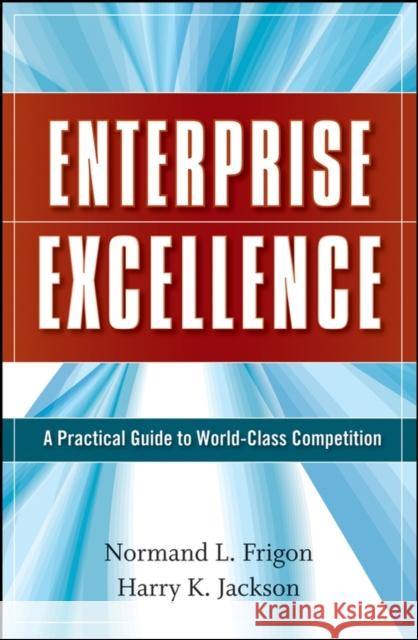 Enterprise Excellence: A Practical Guide to World Class Competition Frigon, Normand L. 9780470274736 John Wiley & Sons