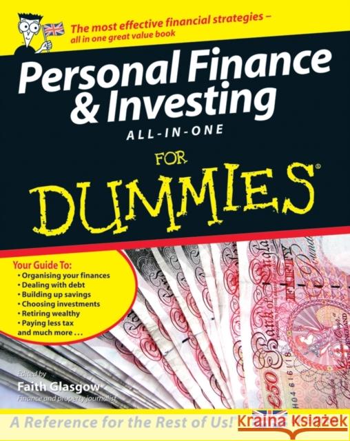 Personal Finance and Investing All-in-One For Dummies Faith Glasgow 9780470515105 0