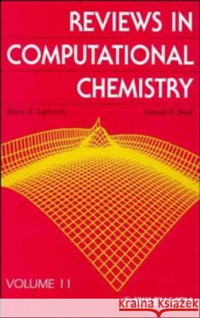 Reviews in Computational Chemistry, Volume 11 Lipkowitz, Kenny B. 9780471192480