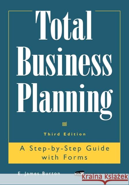 Business Planning 3E Burton, Edwin T. 9780471316299 John Wiley & Sons