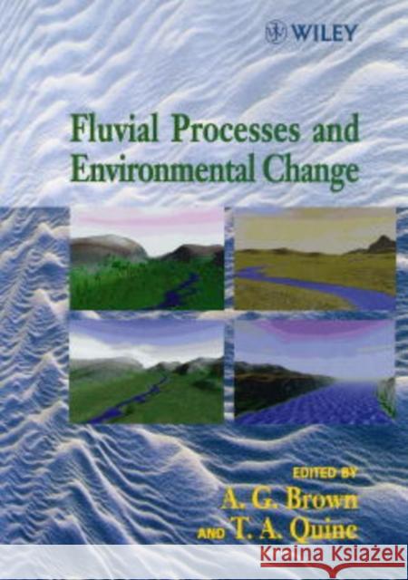 Fluvial Processes and Environmental Change A. G. Brown T. A. Quine Tony Brown 9780471985488 John Wiley & Sons