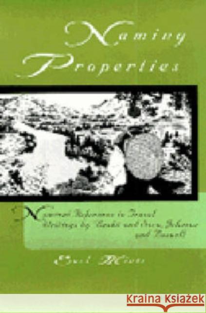 Naming Properties: Nominal Reference in Travel Writings by Basho and Sora, Johnson and Boswell Miner, Earl 9780472106998