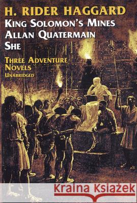 King Solomon's Mines, Allan Quatermain, She Haggard, H. Rider 9780486206431 Dover Publications