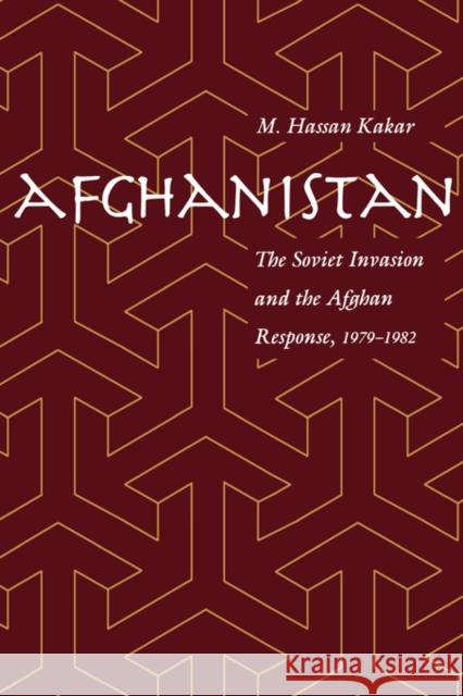 Afghanistan Kakar, Mohammed 9780520208933 University of California Press