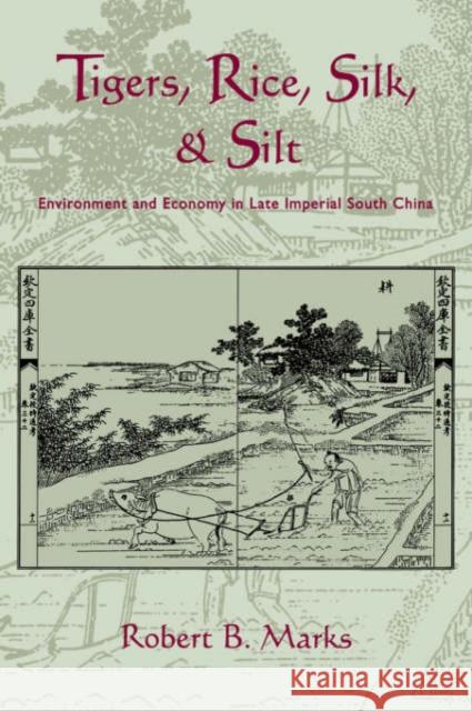 Tigers, Rice, Silk, and Silt: Environment and Economy in Late Imperial South China Marks, Robert 9780521027762