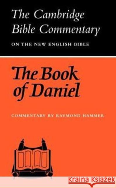 The Book of Daniel Raymond Hammer 9780521097659 Cambridge University Press