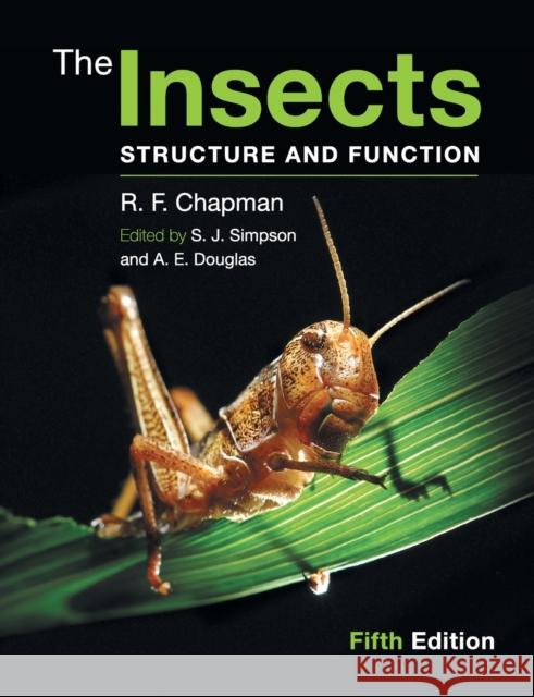 The Insects Chapman, R. F. 9780521113892 CAMBRIDGE UNIVERSITY PRESS