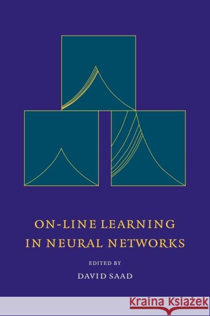 On-Line Learning in Neural Networks David Saad 9780521117913 Cambridge University Press