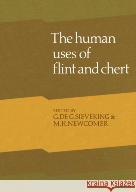 Human Uses of Flint and Chert: Proceedings of the Fourth International Flint Symposium Held at Brighton Polytechnic 10-15 April 1983 Sieveking, G. De G. 9780521169165 Cambridge University Press