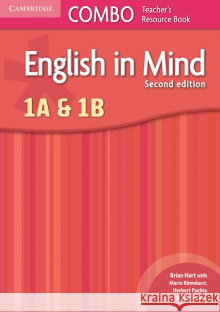 English in Mind Levels 1a and 1b Combo Teacher's Resource Book Hart, Brian 9780521183185