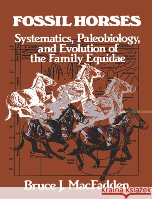 Fossil Horses: Systematics, Paleobiology, and Evolution of the Family Equidae Macfadden, Bruce J. 9780521477086 Cambridge University Press