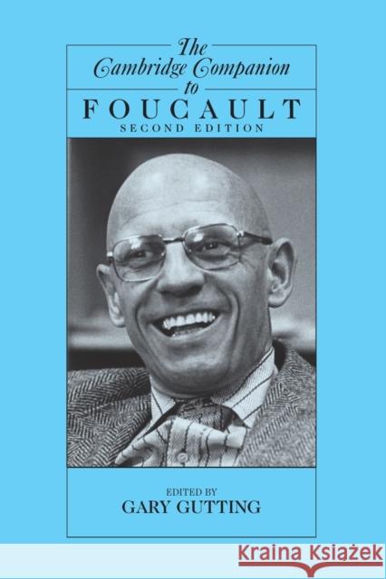 The Cambridge Companion to Foucault Gary Gutting 9780521600538