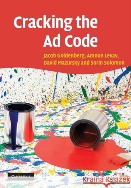 Cracking the Ad Code Jacob Goldenberg 9780521675970 0