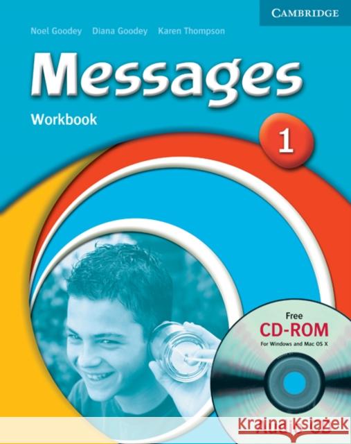 Messages 1 Workbook [With CDROM] Goodey, Diana 9780521696739 0
