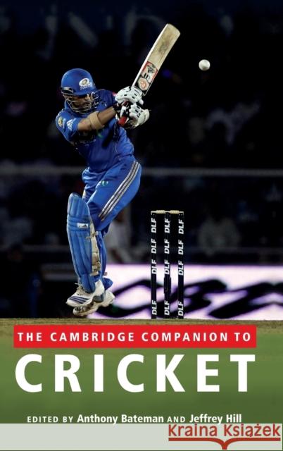 The Cambridge Companion to Cricket  9780521761291 Not Avail