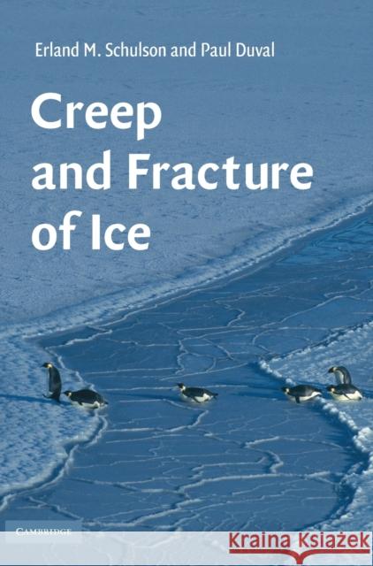 Creep and Fracture of Ice Paul Duval 9780521806206 CAMBRIDGE GENERAL ACADEMIC