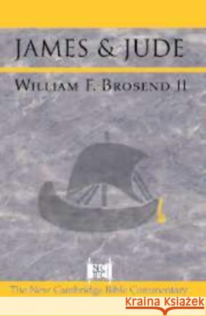 James and Jude William F. Brosend, II (The Louisville Institute) 9780521814829 Cambridge University Press