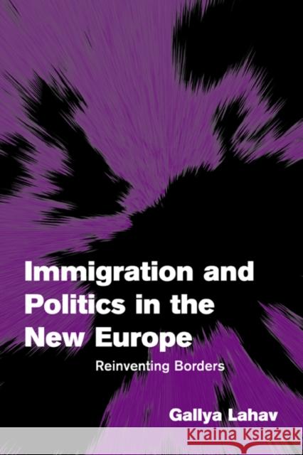 Immigration and Politics in the New Europe: Reinventing Borders Lahav, Gallya 9780521828147 Cambridge University Press