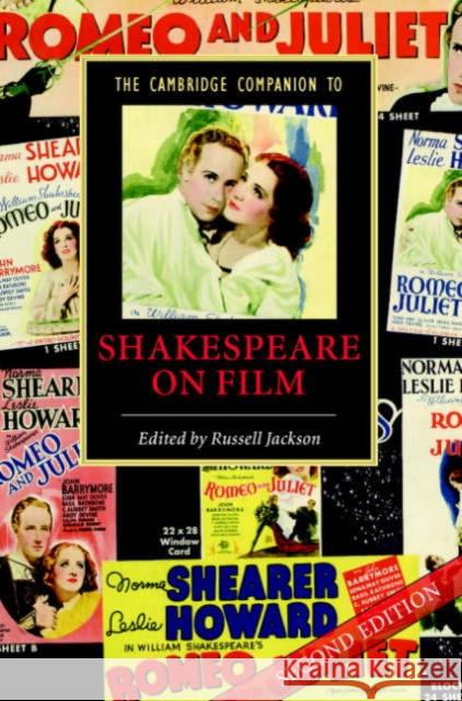 The Cambridge Companion to Shakespeare on Film Russell Jackson 9780521866002 Cambridge University Press
