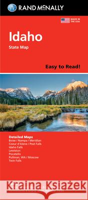 Rand McNally Easy to Read Folded Map: Idaho State Map Rand McNally 9780528024542