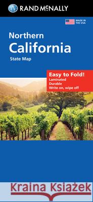 Rand McNally Easy to Fold: Northern California Laminated Map Rand McNally 9780528025952