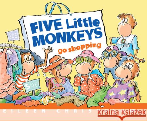 Five Little Monkeys Shopping for School Christelow, Eileen 9780547744513 0