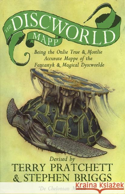 The Discworld Mapp: Sir Terry Pratchett’s much-loved Discworld, mapped for the very first time Terry Pratchett 9780552143240 Transworld Publishers Ltd