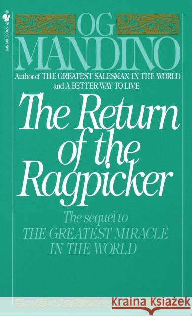 The Return of the Ragpicker Mandino, Og 9780553299939 Bantam Books