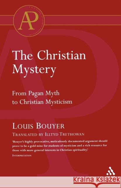 Christian Mystery Louis Bouyer 9780567043405