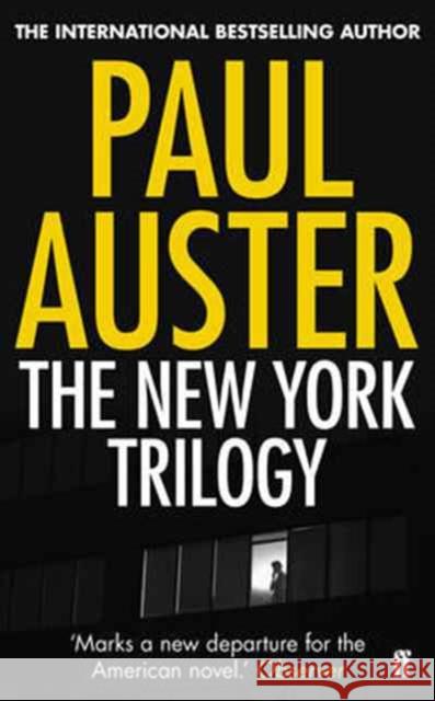 The New York Trilogy Auster, Paul 9780571276554