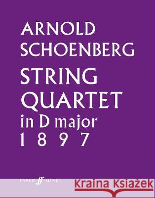 String Quartet in D Major (Parts)  9780571500161 