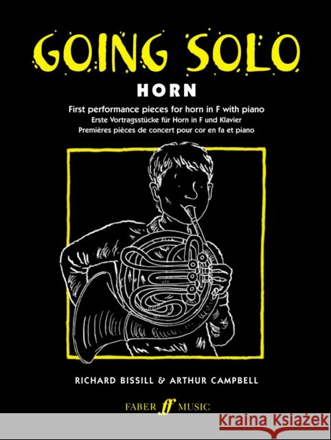 Going Solo -- Horn Bissell, Richard 9780571514281 FABER MUSIC LTD