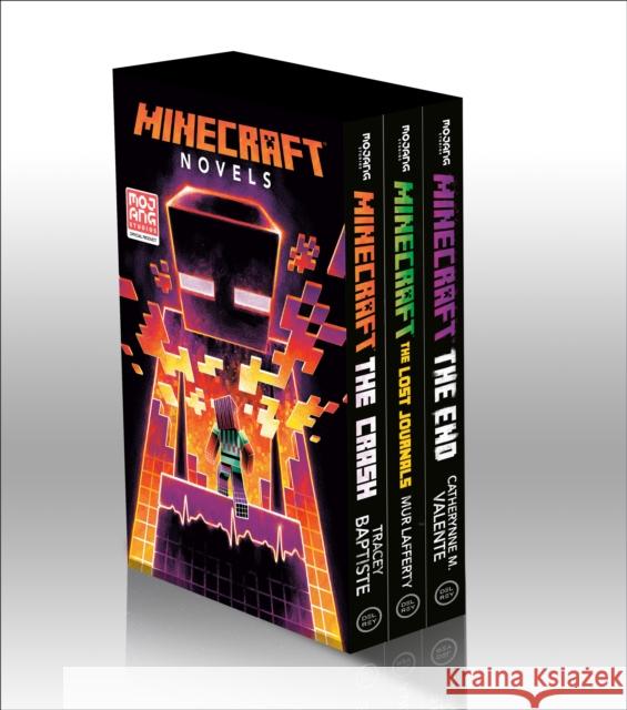 Minecraft Novels 3-Book Boxed: Minecraft: The Crash, the Lost Journals, the End Tracey Baptiste Mur Lafferty Catherynne M. Valente 9780593499771