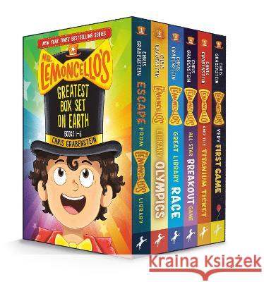 Mr. Lemoncello\'s Greatest Box Set on Earth: Books 1-6 Chris Grabenstein 9780593649565