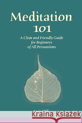 Meditation 101: A Clear and Friendly Guide for Beginners of All Persuasions Hill, Amie 9780595250349 Writers Club Press