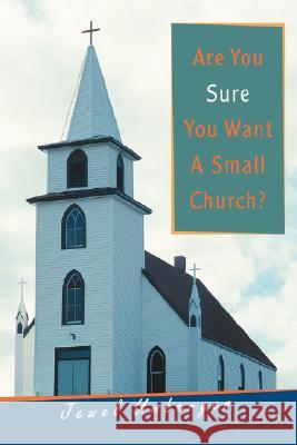 Are You Sure You Want a Small Church? Jewel Umberger 9780595481446 IUNIVERSE.COM