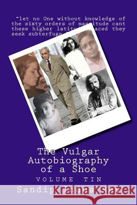 The Vulgar Autobiography of a Shoe: Volume Tin MR Sandip Indus Ray 9780615682631 Prospero's Books