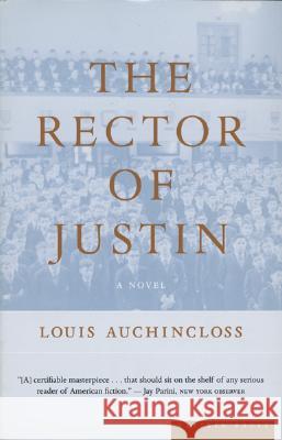Rector of Justin Auchincloss, Louis 9780618224890