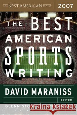 The Best American Sports Writing David Maraniss 9780618751167 Houghton Mifflin Company