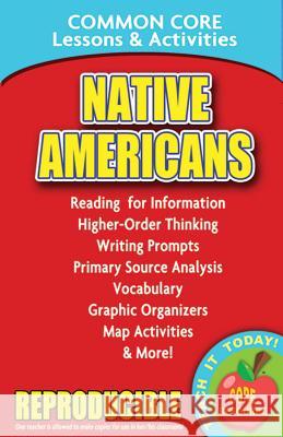 Native American: Common Core Lessons & Activities Carole Marsh 9780635106223 Gallopade International