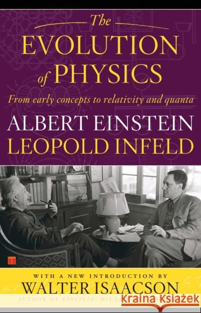 Evolution of Physics Albert Einstein Leopold Infeld 9780671201562 Free Press