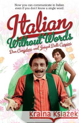 Italian Without Words Don Cangelosi Joseph Delli Carpini 9780671677435 Meadowbrook Press