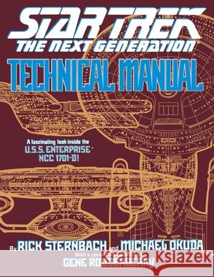 Technical Manual Mike Okuda Michael Okuda Rick Sternbach 9780671704278 Pocket Books