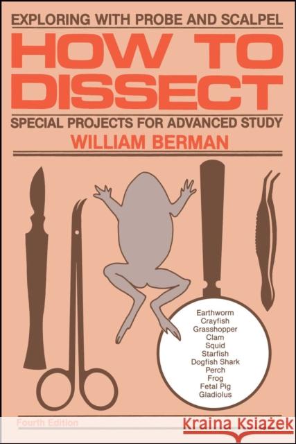 How to Dissect William Berman 9780671763428 Simon & Schuster