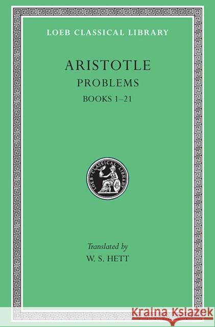 Problems Aristotle 9780674996557 0