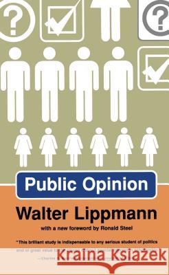 Public Opinion Walter Lippmann 9780684833279